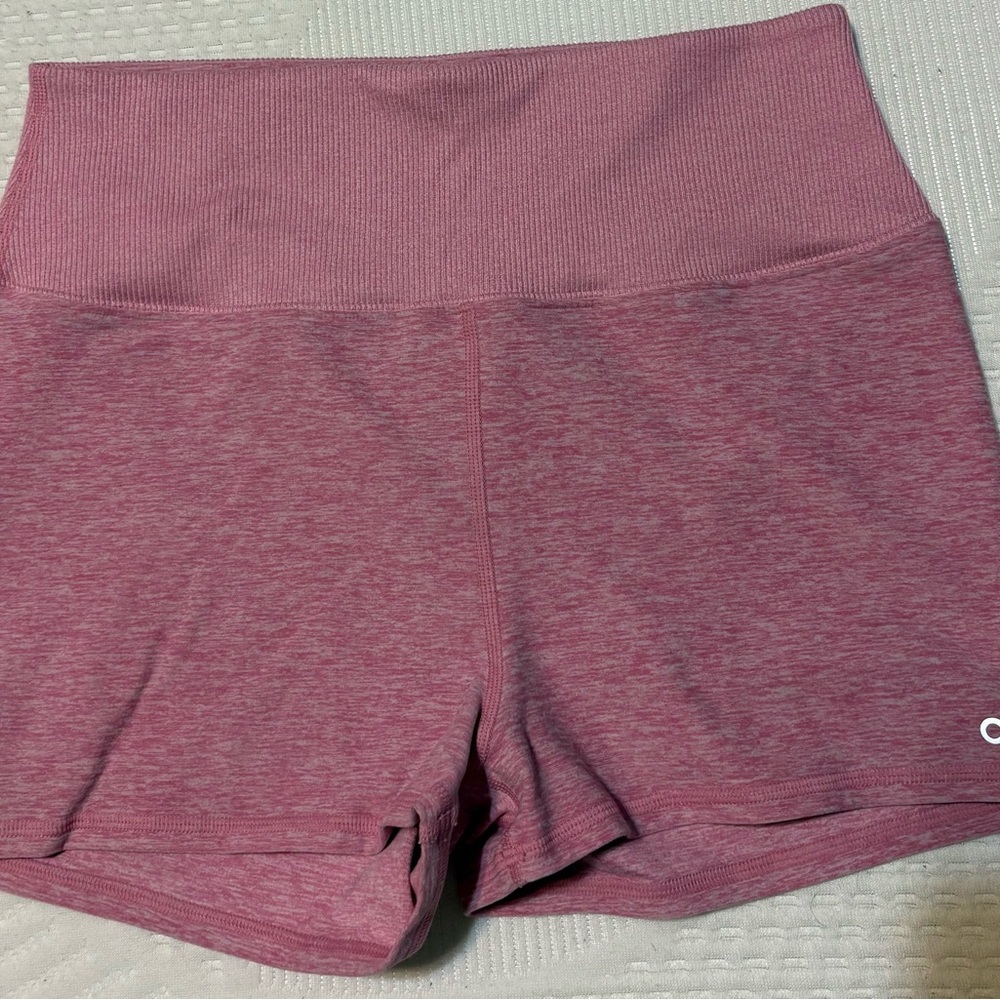 Alo Pink Shorts - Picture 3 of 4